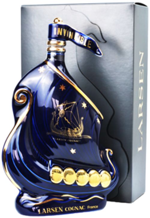 Larsen Invincible Night Blue Keramická Láhev 40% 0,7L