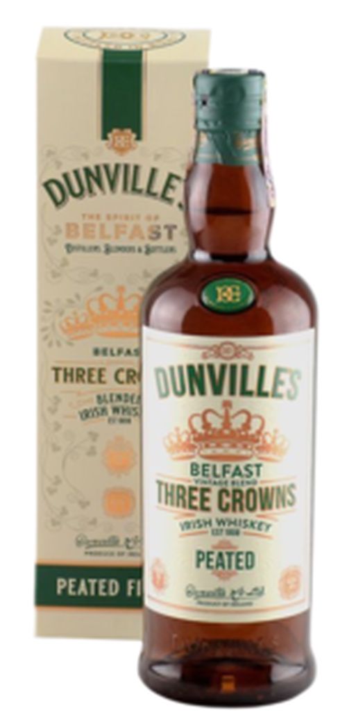 Dunville's Three Crowns Peated 43,5% 0,7L