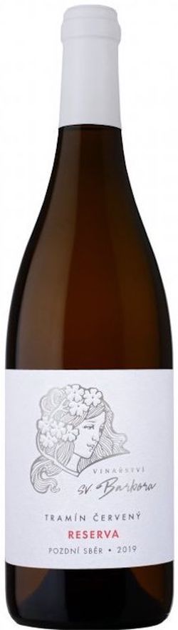 Tramín červený Reserva 2019, Vinařství sv. Barbora, pozdní sběr, suché