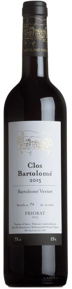 Clos Bartolomé 2019, Bartolomé Vernet, Priorat DOQ