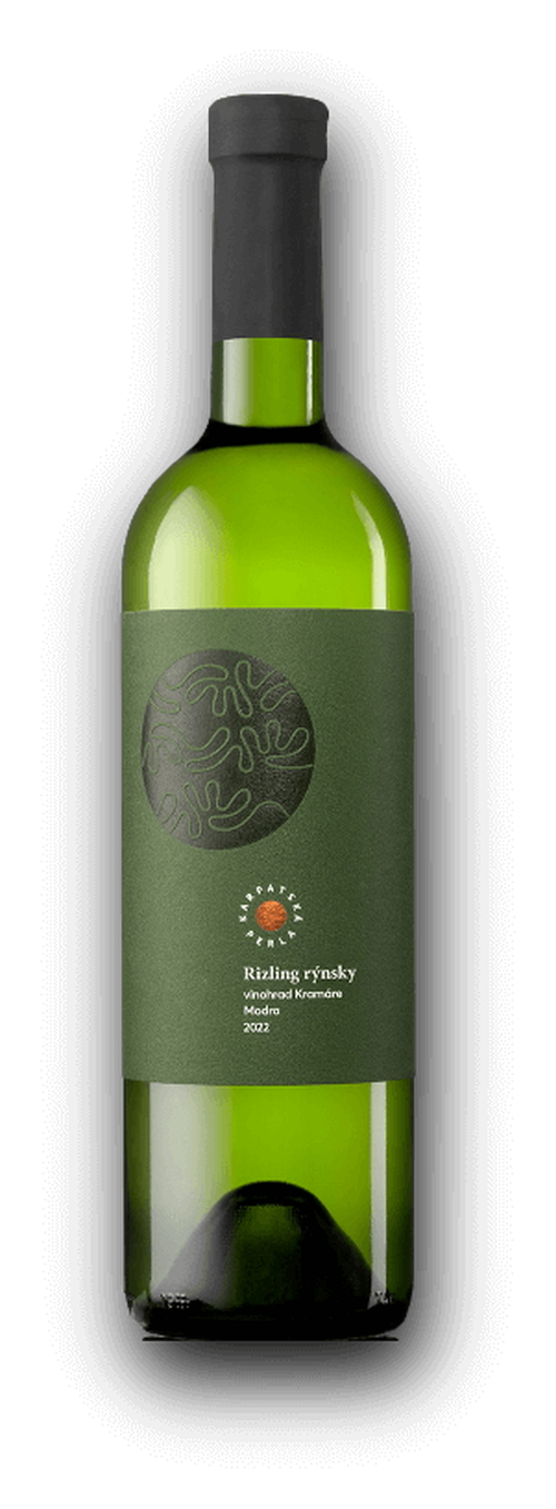 Karpatská Perla Rizling Rýnsky 2023 CH.O.P. , BIO 12,5% 0,75L