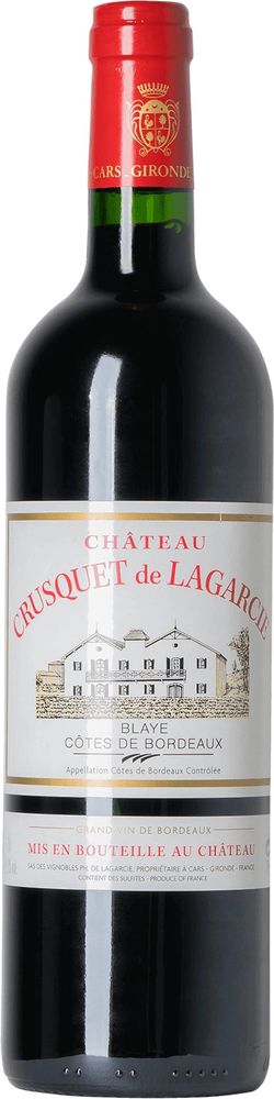 Château Crusquet de Lagarcie 2018, Blaye, Côtes de Bordeaux