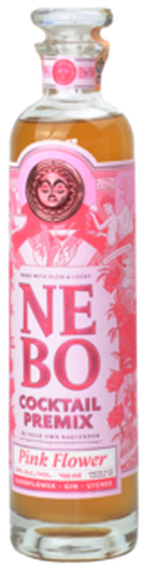 NEBO Cocktail Premix PINK FLOWER 20% 0.7L