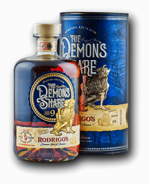 The Demon's Share 9YO Rodrigo's Reserve Special Edition No. 1 40% 0,7L