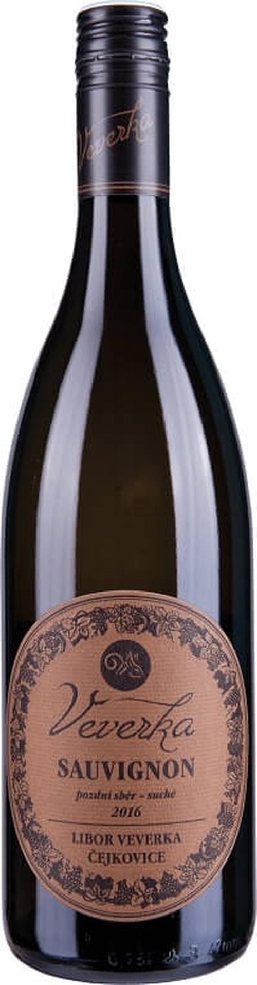 Vinařství Veverka Sauvignon blanc 2021, pozdní sběr, Libor Veverka, suché