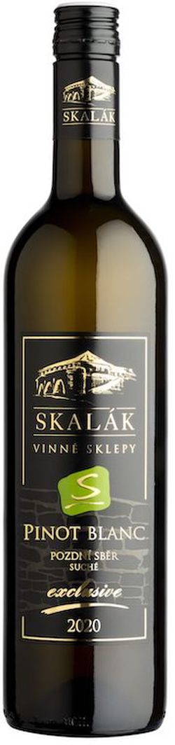 Pinot blanc exklusive 2020, pozdní sběr, Skalák, suché