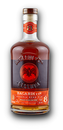 Bacardí 8YO Reserva Ocho Sevillian Orange Cask Finish Limited Edition 45% 0,7L