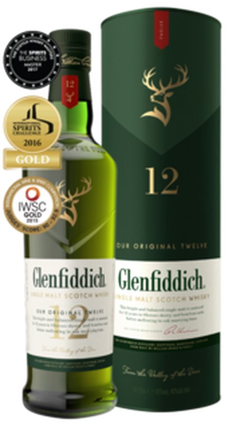Glenfiddich 12YO 40% 0,7l