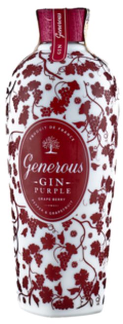 Generous Gin Purple Grape Berry 44% 0,7L