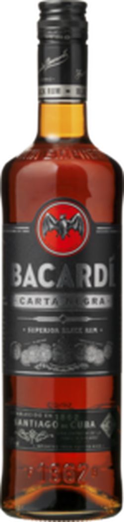 Bacardi Carta Negra 37,5% 0.7l