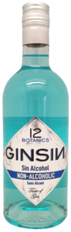 Gin Sin Premium 12 Botanics Alcohol Free 0,0% 0,7L