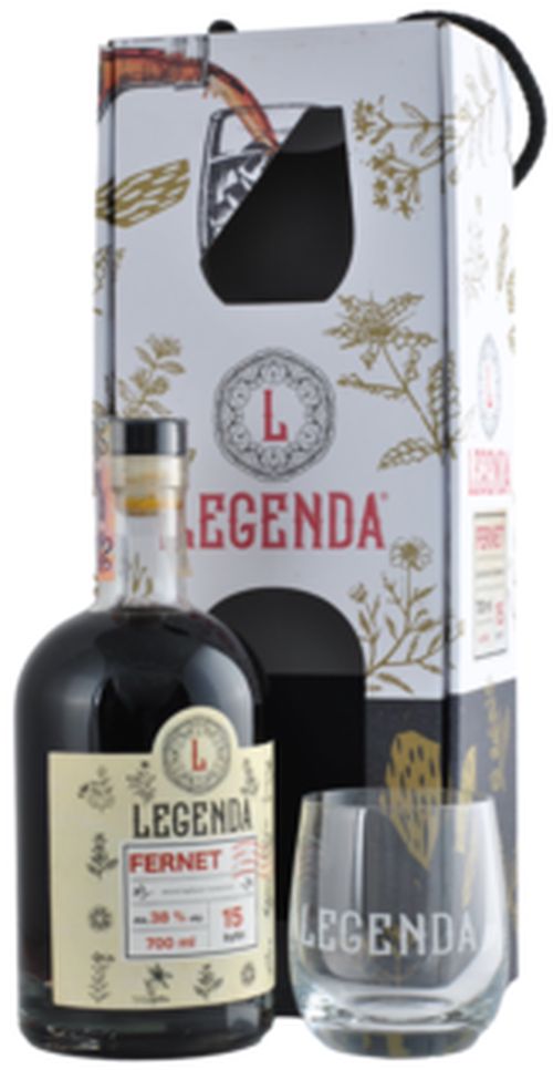 Legenda Fernet + 1 Pohár 38% 0,7L