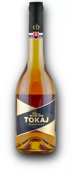 Grand Bari Tokaj 5 Putňový 2017 Sladký CHOP 10,5% 0,5L