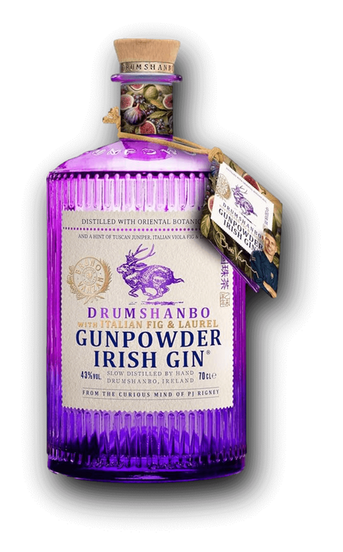 Drumshanbo Gunpowder Irish Gin with Italian Fig & Laurel 43% 0,7L
