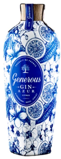 Generous Gin Azur Citrus 40% 0,7L