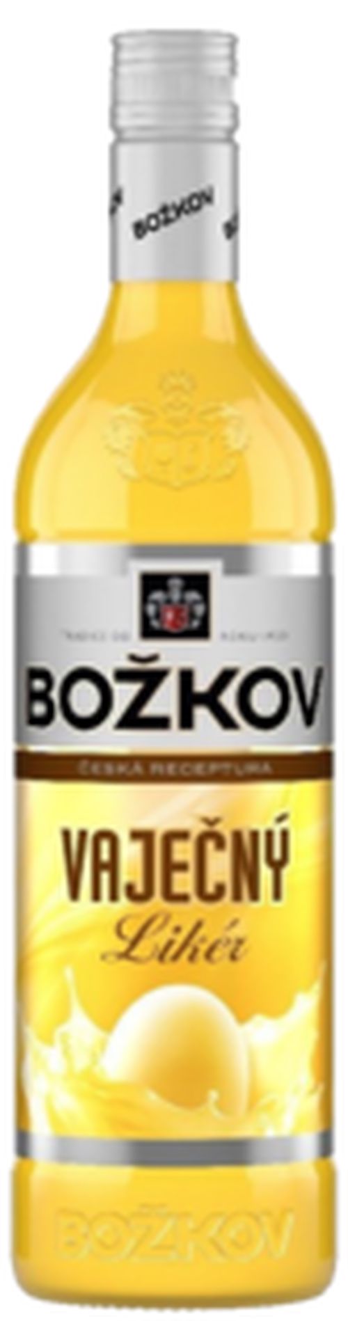 Vaječný Likér Božkov 15% 0,5l