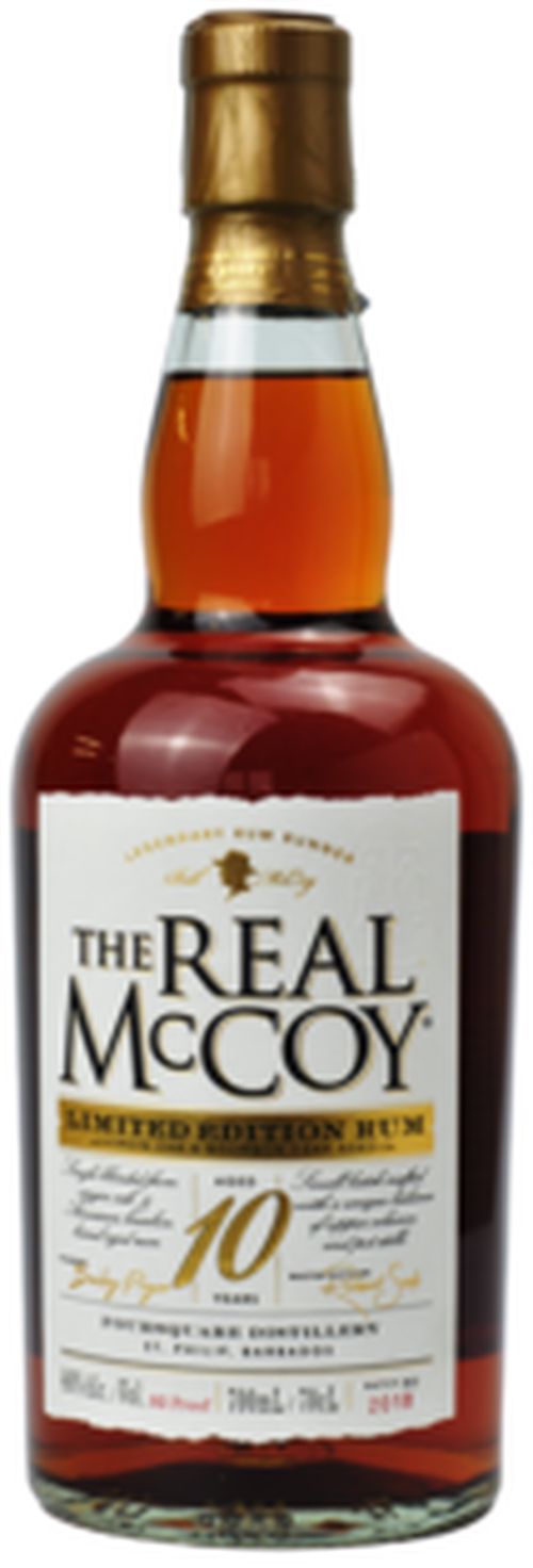 The Real McCoy 10YO Virgin Oak 46% 0.7L