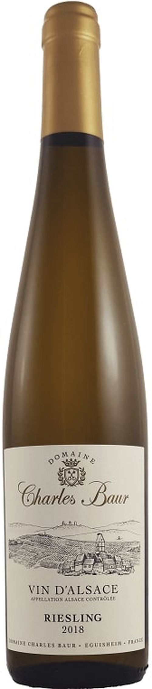 BIO Riesling 2021, Charles Baur, Alsasko