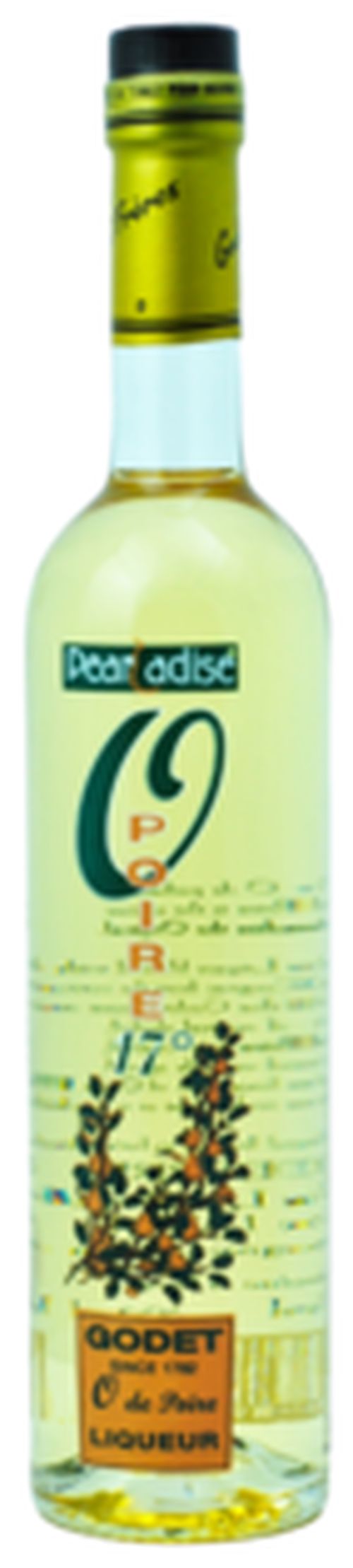 Godet Pearadise O de Poire 17% 0,5L