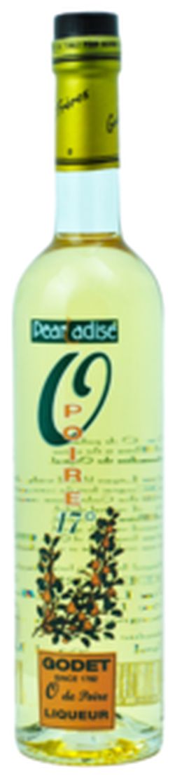 Godet Pearadise O de Poire 17% 0,5L
