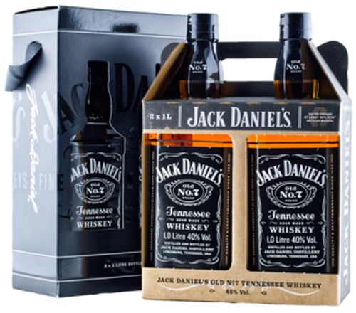 Jack Daniel´s Twin Pack 40% 2x1,0L