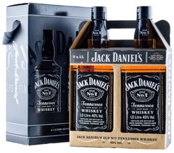 Jack Daniel´s Twin Pack 40% 2x1,0L