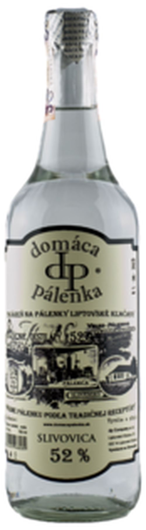 Domáca Pálenka Slivovica 52% 0,7L