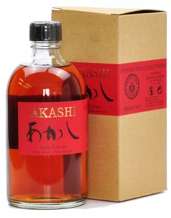 Akashi 5YO Red Wine Cask 50% 0.5L