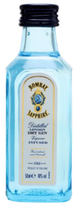 Mini Bombay Gin 40% 0.05L