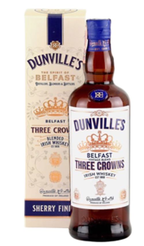 Dunville's Three Crowns Sherry 43,5% 0,7L