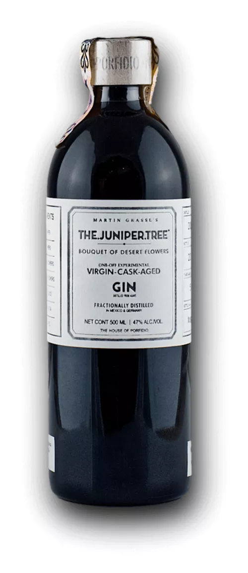 Porfidio The Juniper Tree Gin Añejo Extra 47% 0,5L