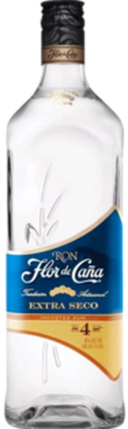 Flor de Cana 4YO Extra Dry Seco 40% 0,7l