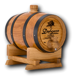 Dębowa Polska Oak Vodka Súdok 40% 2,0L